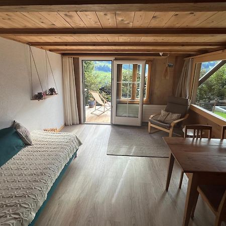 Chalet Sonnenheim, Wohnung Mit Panoramafenster Adelboden Exterior photo