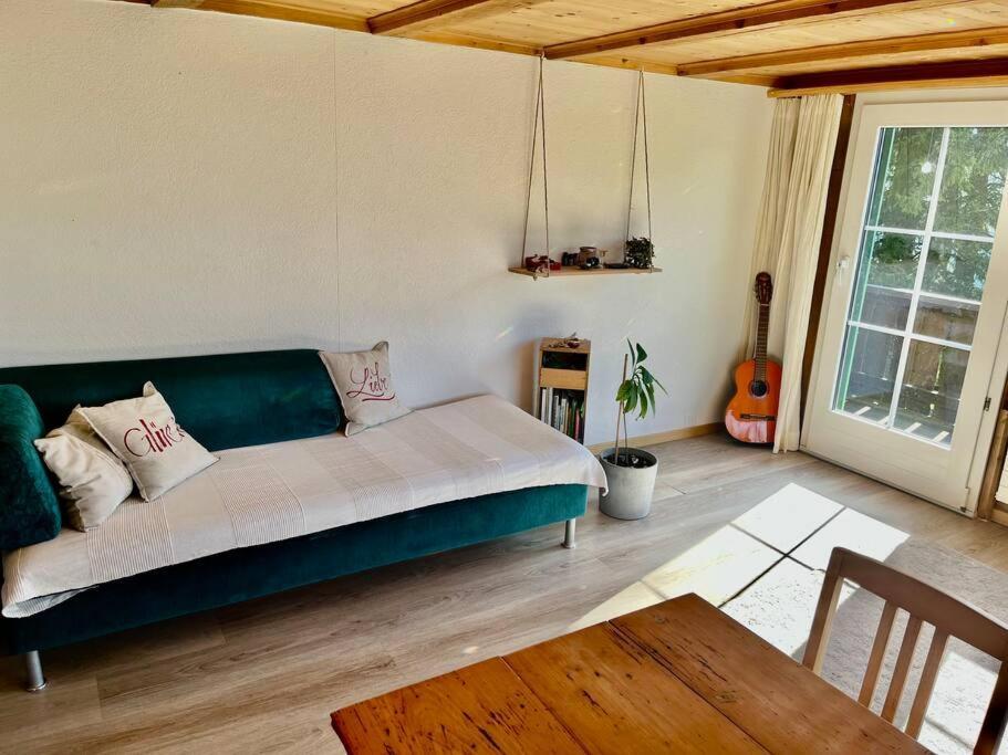 Chalet Sonnenheim, Wohnung Mit Panoramafenster Adelboden Exterior photo